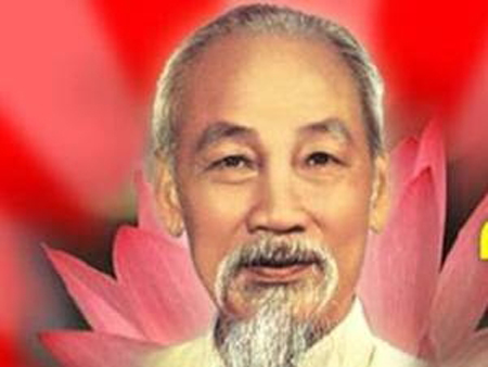 Un portrait du Président Hô Chi Minh réalisé par un peintre canadien